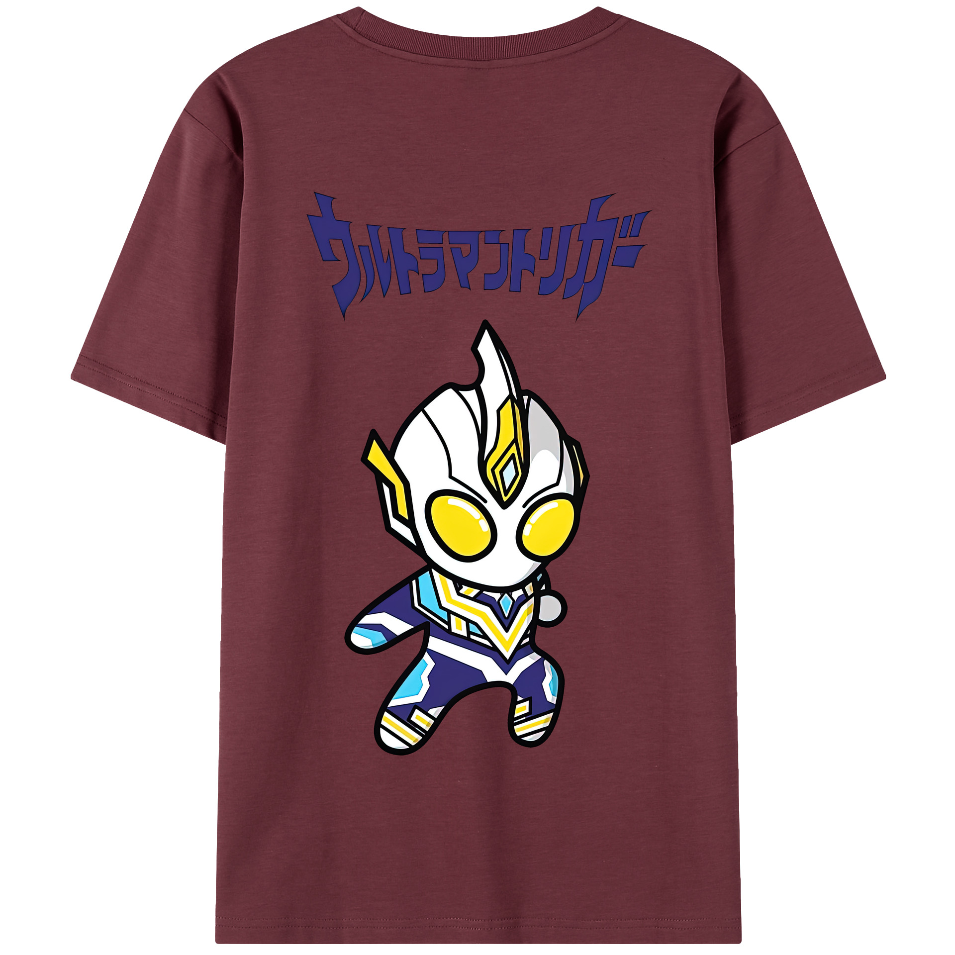 （画像用） ウルトラマン Ultraman 綿100％半袖Tシャツ（背面プリント）